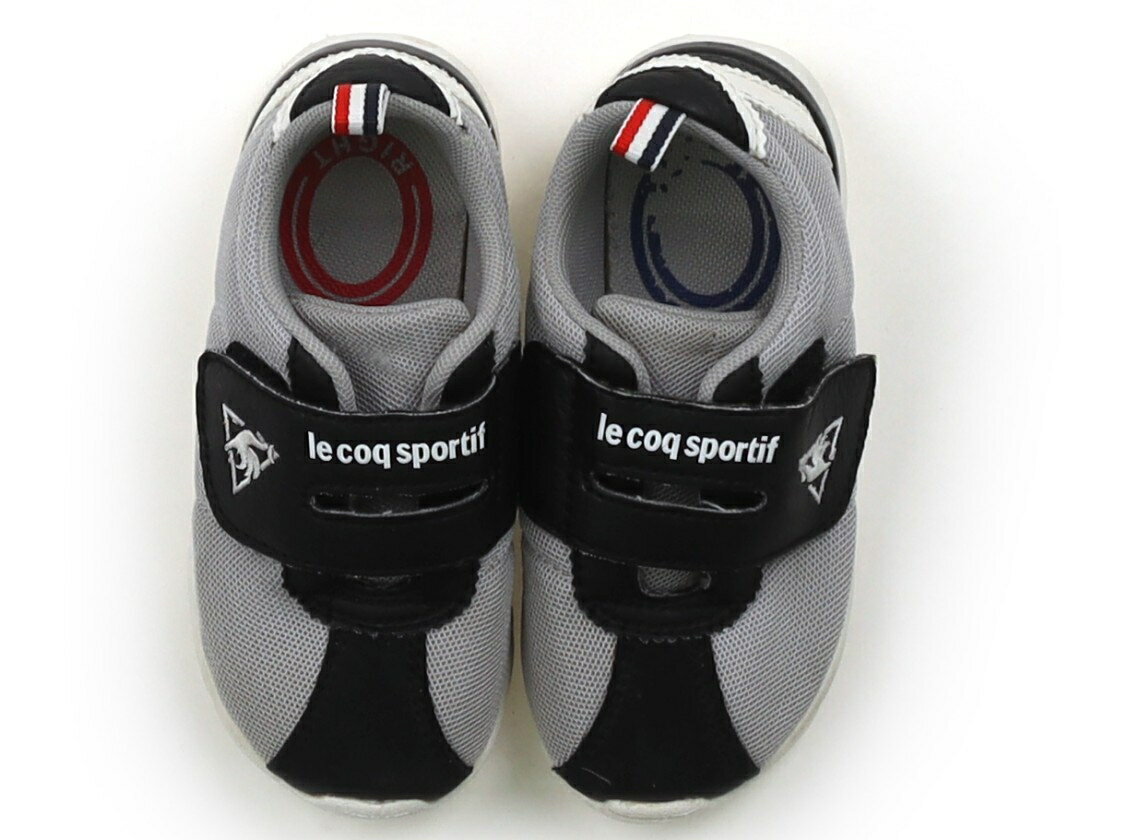 Le Coq - ルコックスポルティフ le coq sportif スニーカー 靴15cm〜 男の子 黒、グレー 子供服 ベビー服 キッズ アウトレット ユーズド 【中古】キッズ・ベビー・マタニティ