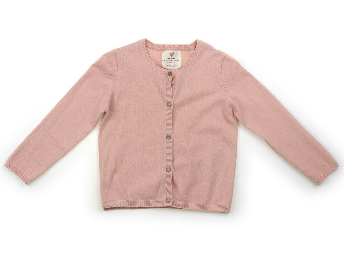 ザラ ZARA カーディガン 110 女の子 ピンク系 子供服 ベビー服 キッズ アウトレット ユーズド 【中古】キッズ・ベビー・マタニティ