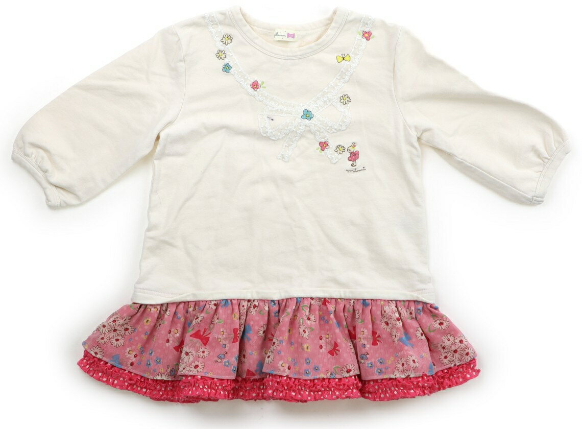 　ブランド 　Knit Planner(KP)(ニットプランナー（KP）) 　カテゴリー 　チュニック 　サイズ 　120サイズ 　色 　アイボリー、ピンク、フリル、リボン 　状態 　★★（返品不可） 　記名 　なし 　ジャンル 　Girl...