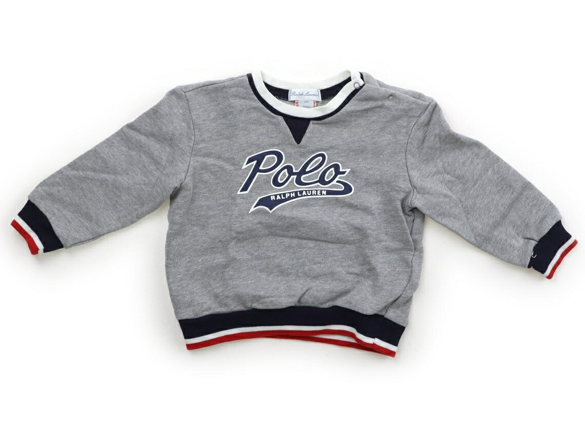 ポロラルフローレン POLO RALPH LAUREN トレーナー・プルオーバー 80 男の子 グレー系 子供服 ベビー服 キッズ アウトレット ユーズド 【中古】キッズ・ベビー・マタニティ