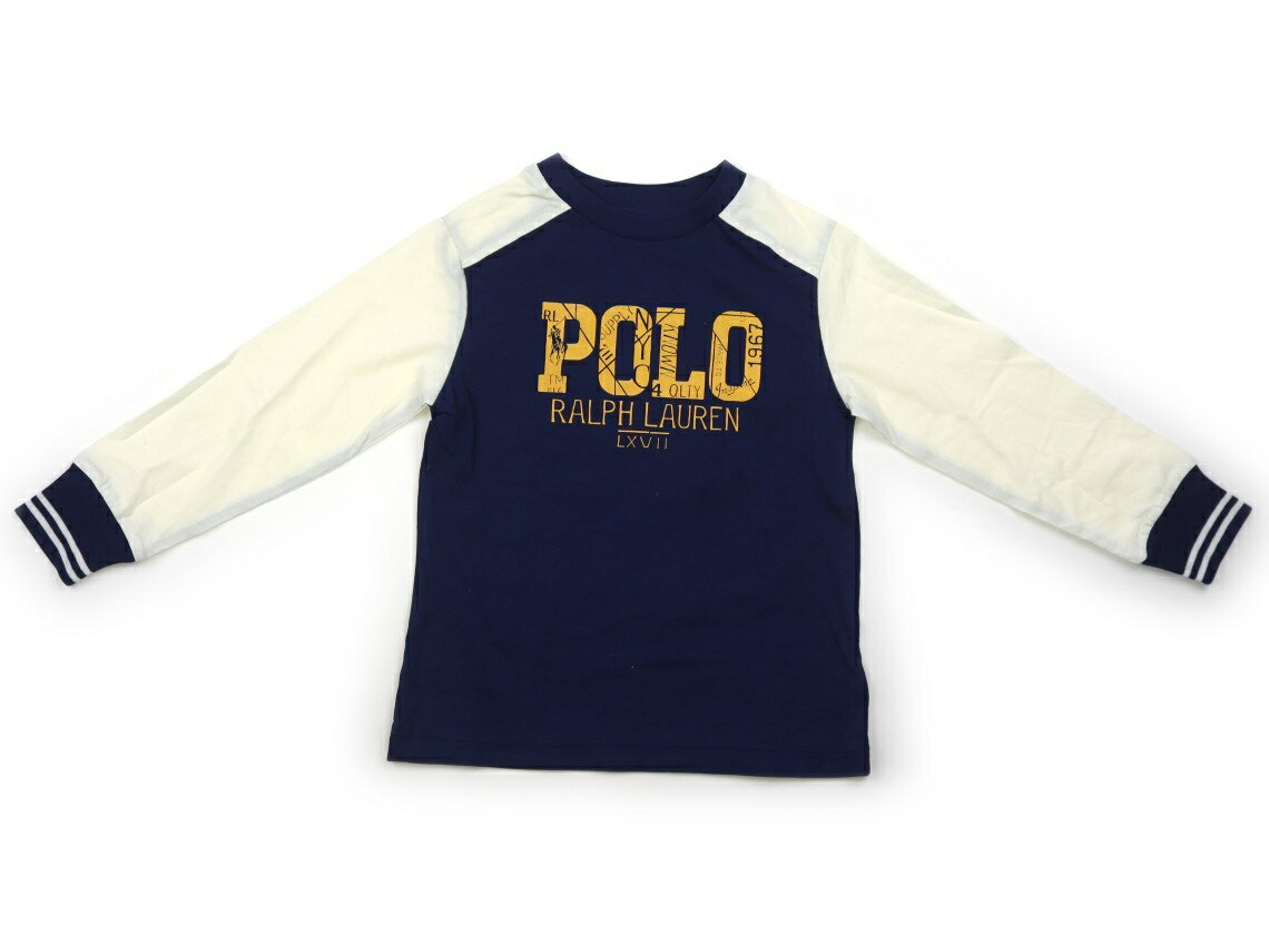 ポロラルフローレン POLO RALPH LAUREN Tシャツ・カットソー 100 男の子 紺 子供服 ベビー服 キッズ アウトレット ユーズド 【中古】キッズ・ベビー・マタニティ
