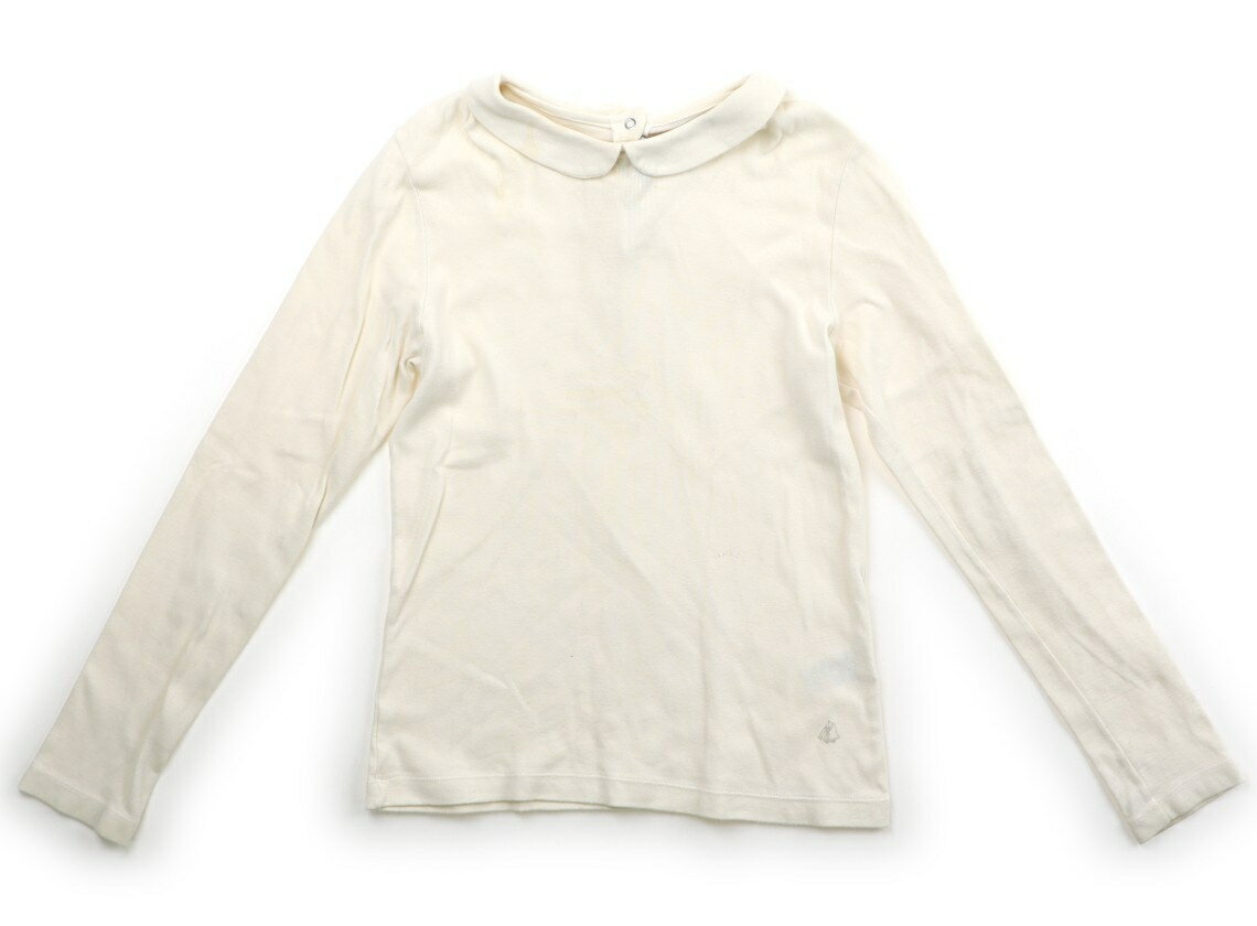 プチバトー PETIT BATEAU Tシャツ・カットソー 140 女の子 アイボリー 子供服 ベビー服 キッズ アウトレット ユーズド 【中古】キッズ・ベビー・マタニティ