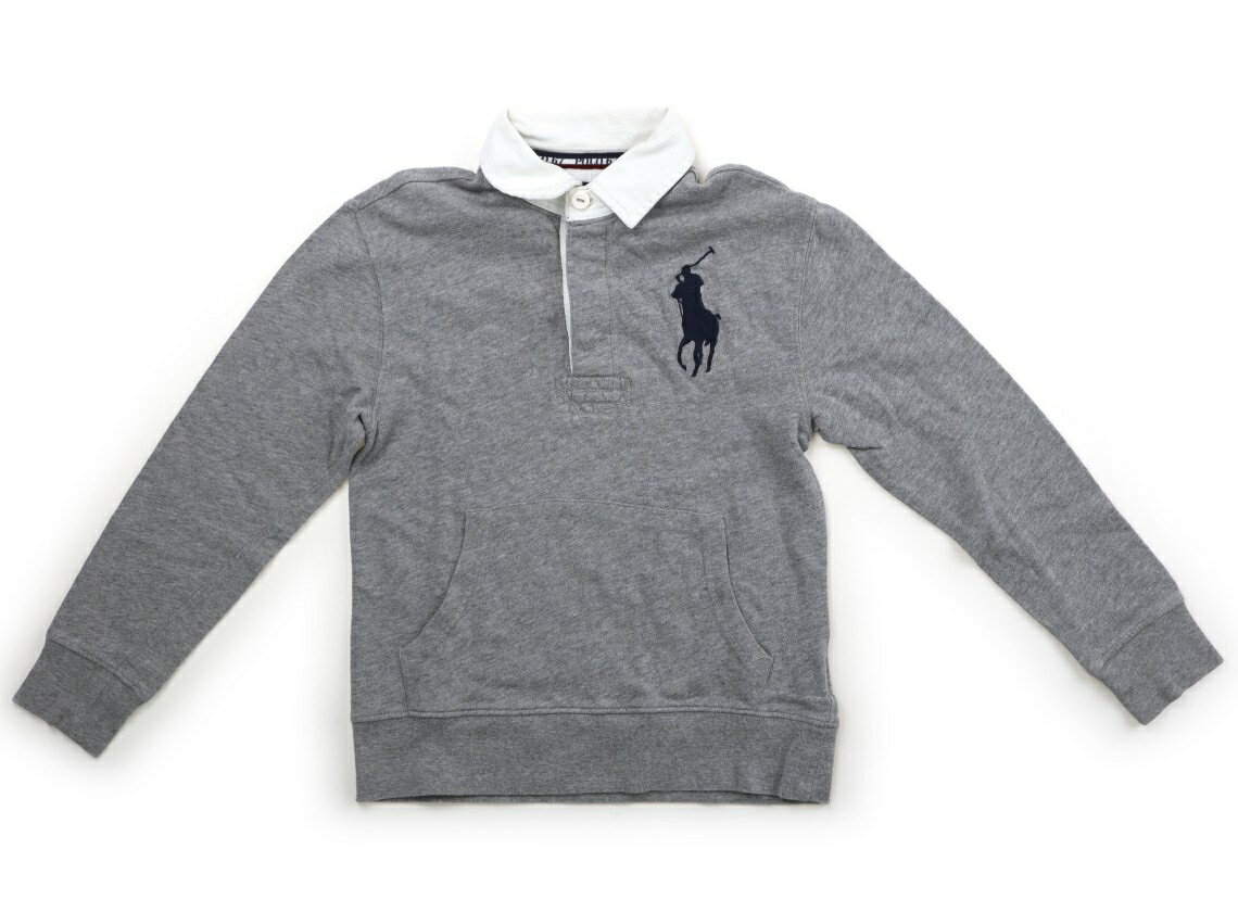 ポロラルフローレン POLO RALPH LAUREN Tシャツ・カットソー 140 男の子 グレー 子供服 ベビー服 キッズ アウトレット ユーズド 【中古】キッズ・ベビー・マタニティ