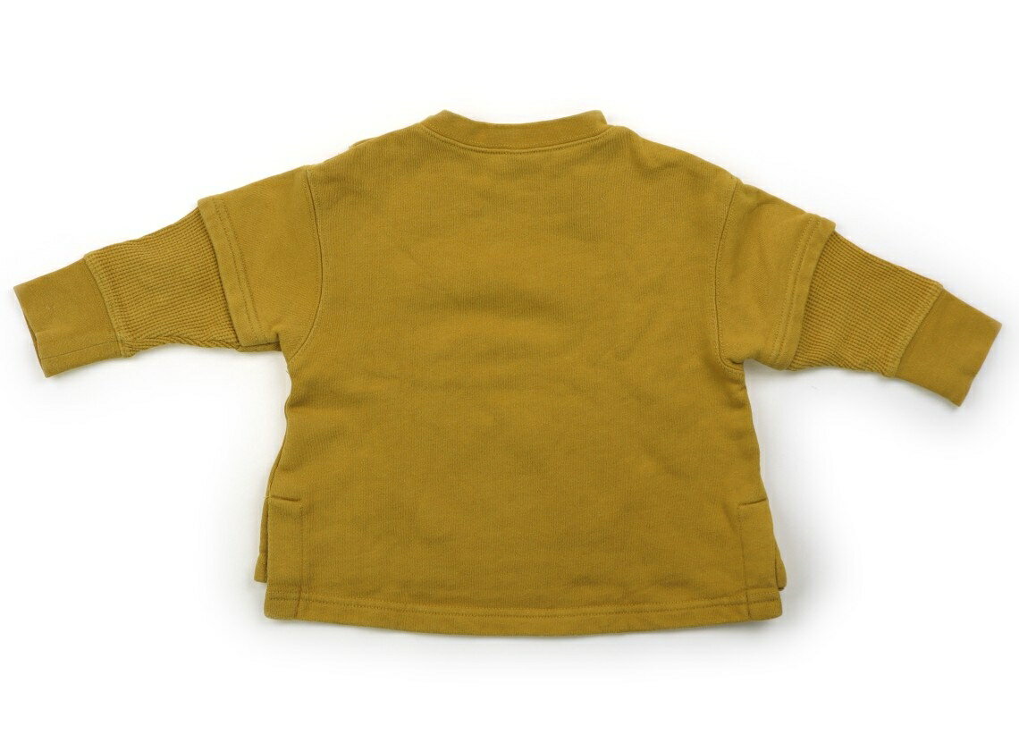 プティマイン petit main トレーナー・プルオーバー 80 男の子 からし色 子供服 ベビー服 キッズ アウトレット ユーズド 【中古】キッズ・ベビー・マタニティ - Image 2