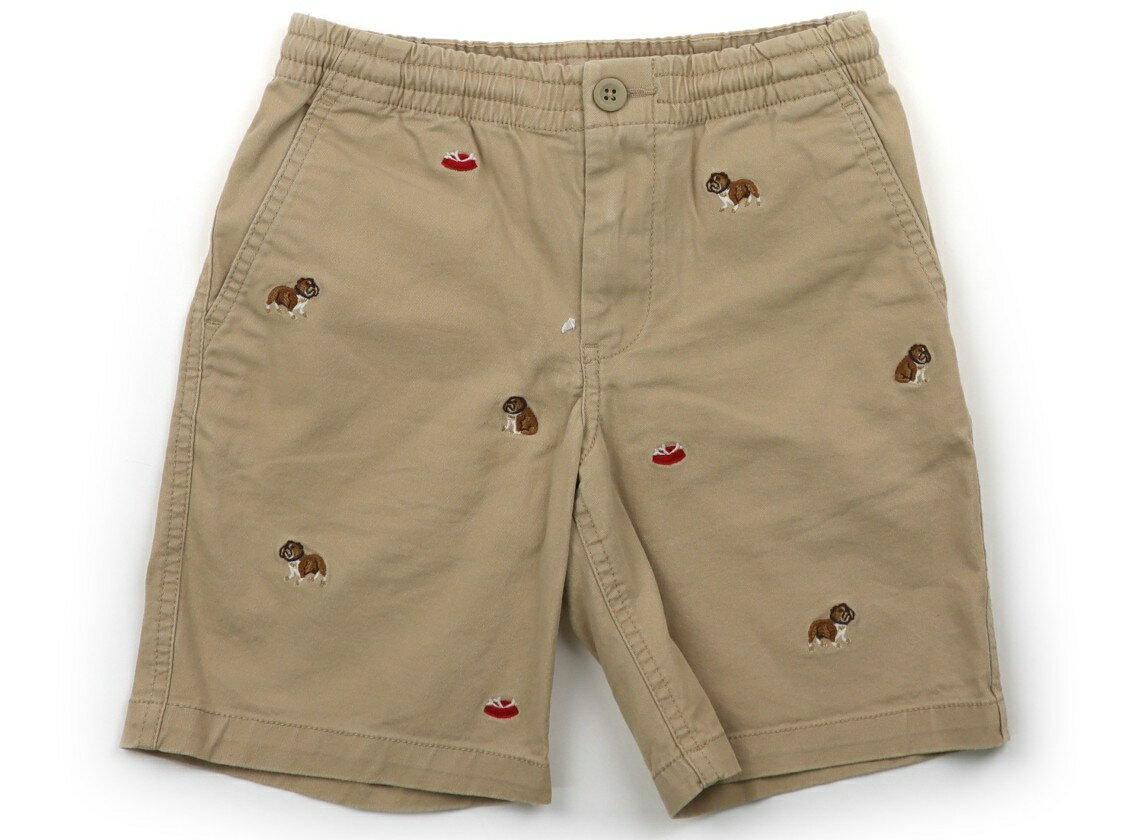 ポロラルフローレン POLO RALPH LAUREN ハーフパンツ 130 男の子 エクリュ、犬柄 子供服 ベビー服 キッズ アウトレット ユーズド 【中古】キッズ・ベビー・マタニティ