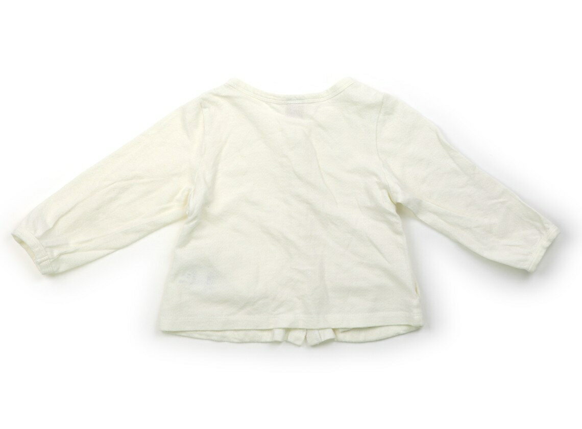 プティマイン petit main カーディガン 100 女の子 オフホワイト 子供服 ベビー服 キッズ アウトレット ユーズド 【中古】キッズ・ベビー・マタニティ - Image 2