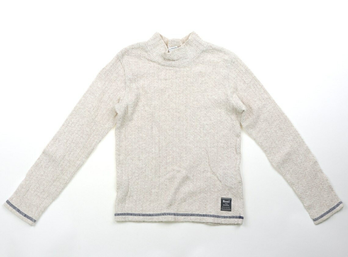 ノイユ Noeil Tシャツ・カットソー 130 女の子 オートミール 子供服 ベビー服 キッズ アウトレット ユーズド 【中古】キッズ・ベビー・マタニティ(4.0)