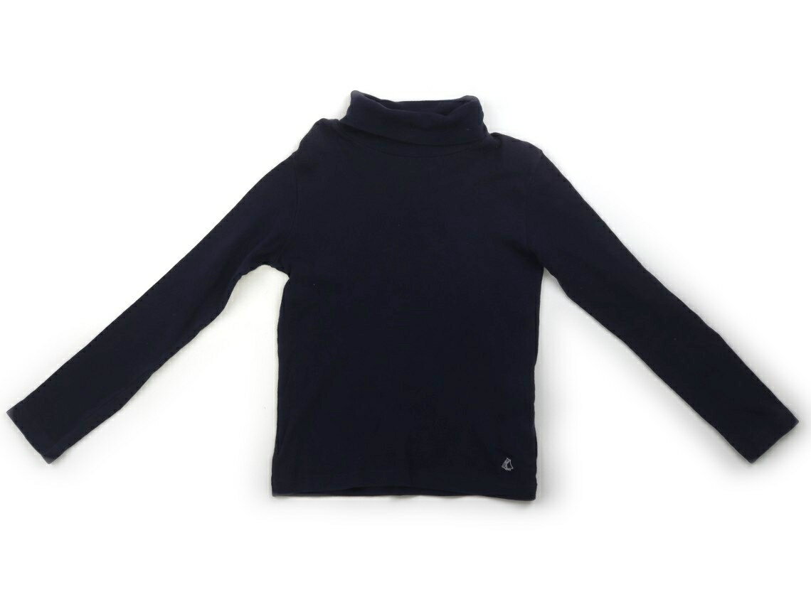 プチバトー PETIT BATEAU Tシャツ・カットソー 120 男の子 ネイビー 子供服 ベビー服 キッズ アウトレット ユーズド 【中古】キッズ・ベビー・マタニティ