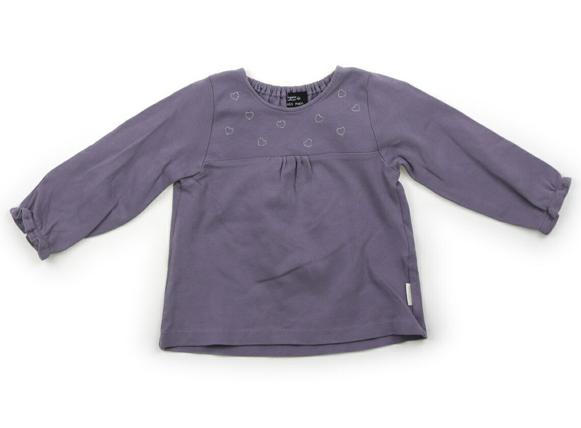 Rakuten - プティマイン petit main トレーナー・プルオーバー 90 女の子 くすみラベンダー 子供服 ベビー服 キッズ アウトレット ユーズド 【中古】キッズ・ベビー・マタニティ