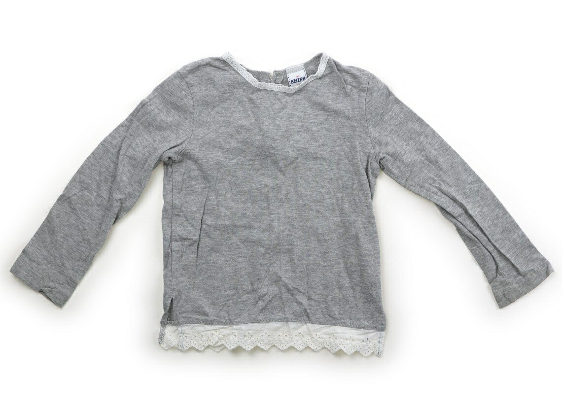 　ブランド 　SHIPS(シップス) 　カテゴリー 　Tシャツ・カットソー 　サイズ 　110サイズ 　色 　グレー 　状態 　★★★ 　記名 　なし 　ジャンル 　Girl 後ろボタン開き。毛羽立ち・洗いざらし感があります。 ＊【状態】【...
