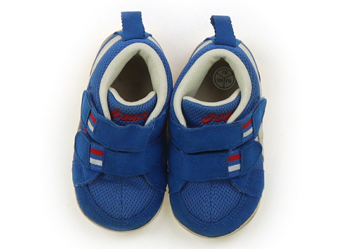 Rakuten - アシックス Asics スニーカー 靴12cm〜 男の子 青、白、赤 子供服 ベビー服 キッズ アウトレット ユーズド 【中古】キッズ・ベビー・マタニティ