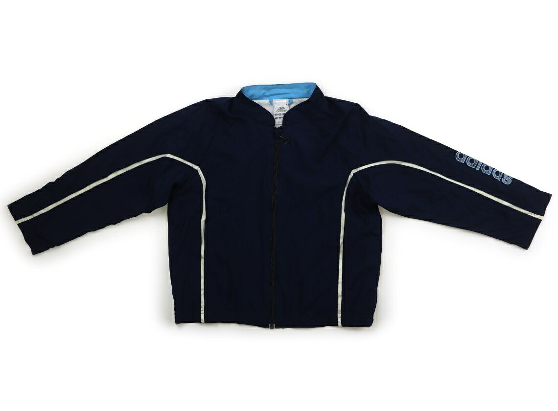 アディダス Adidas ブルゾン・Gジャン 110 男の子 紺 子供服 ベビー服 キッズ アウトレット ユーズド 【中古】キッズ・ベビー・マタニティ