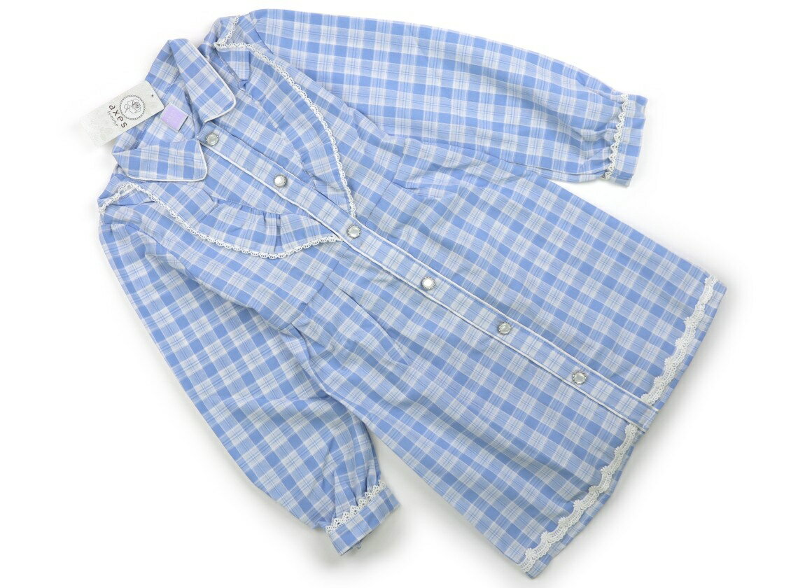 Dresses - アクシーズファムキッズ axes femme KIDS ワンピース 150 女の子 ブルー系チェック 子供服 ベビー服 キッズ アウトレット ユーズド 【中古】キッズ・ベビー・マタニティ