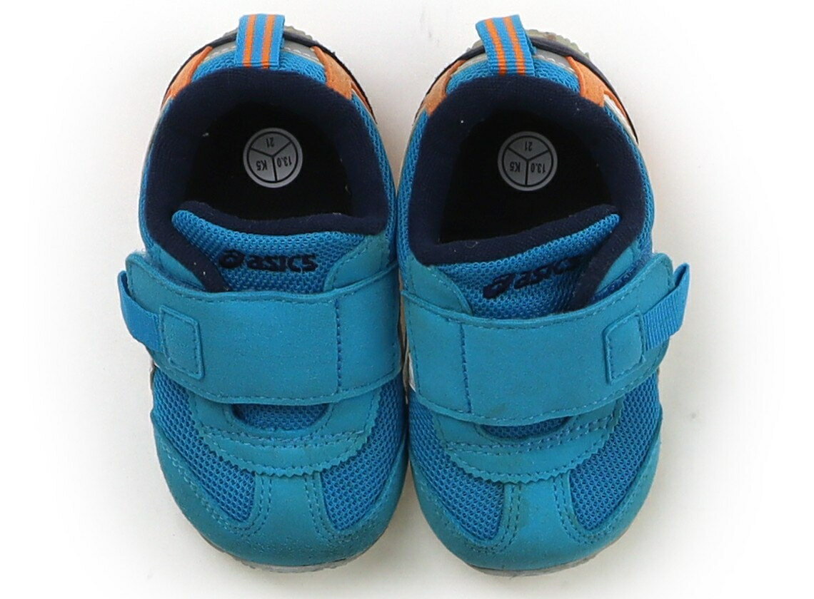 アシックス Asics スニーカー 靴13cm〜 男の子 アクアブルー・ネイビー・オレンジ 子供服 ベビー服 キ..