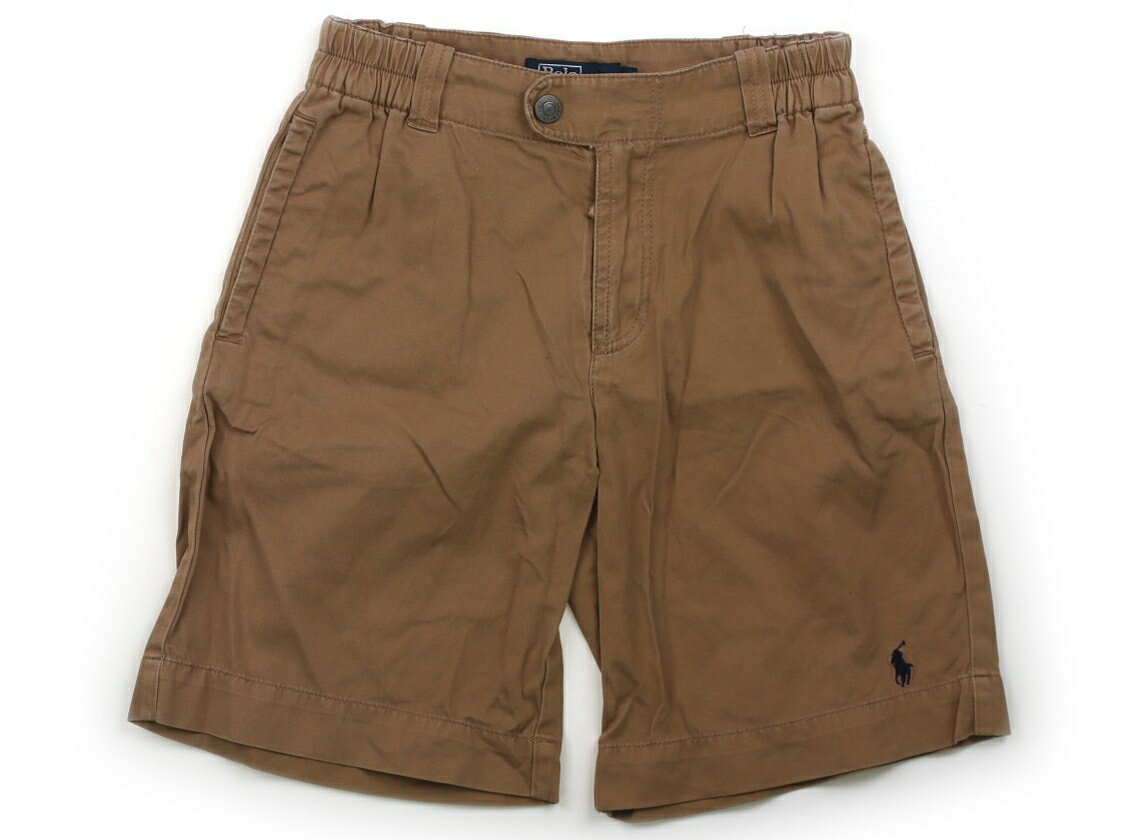 ポロラルフローレン POLO RALPH LAUREN ショートパンツ 130 男の子 モカブラウン 子供服 ベビー服 キッズ アウトレット ユーズド 【中古】キッズ・ベビー・マタニティ