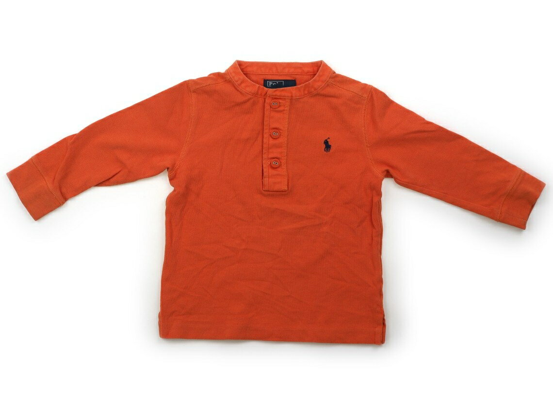 ポロラルフローレン POLO RALPH LAUREN Tシャツ・カットソー 90 男の子 オレンジ 子供服 ベビー服 キッズ アウトレット ユーズド 【中古】キッズ・ベビー・マタニティ