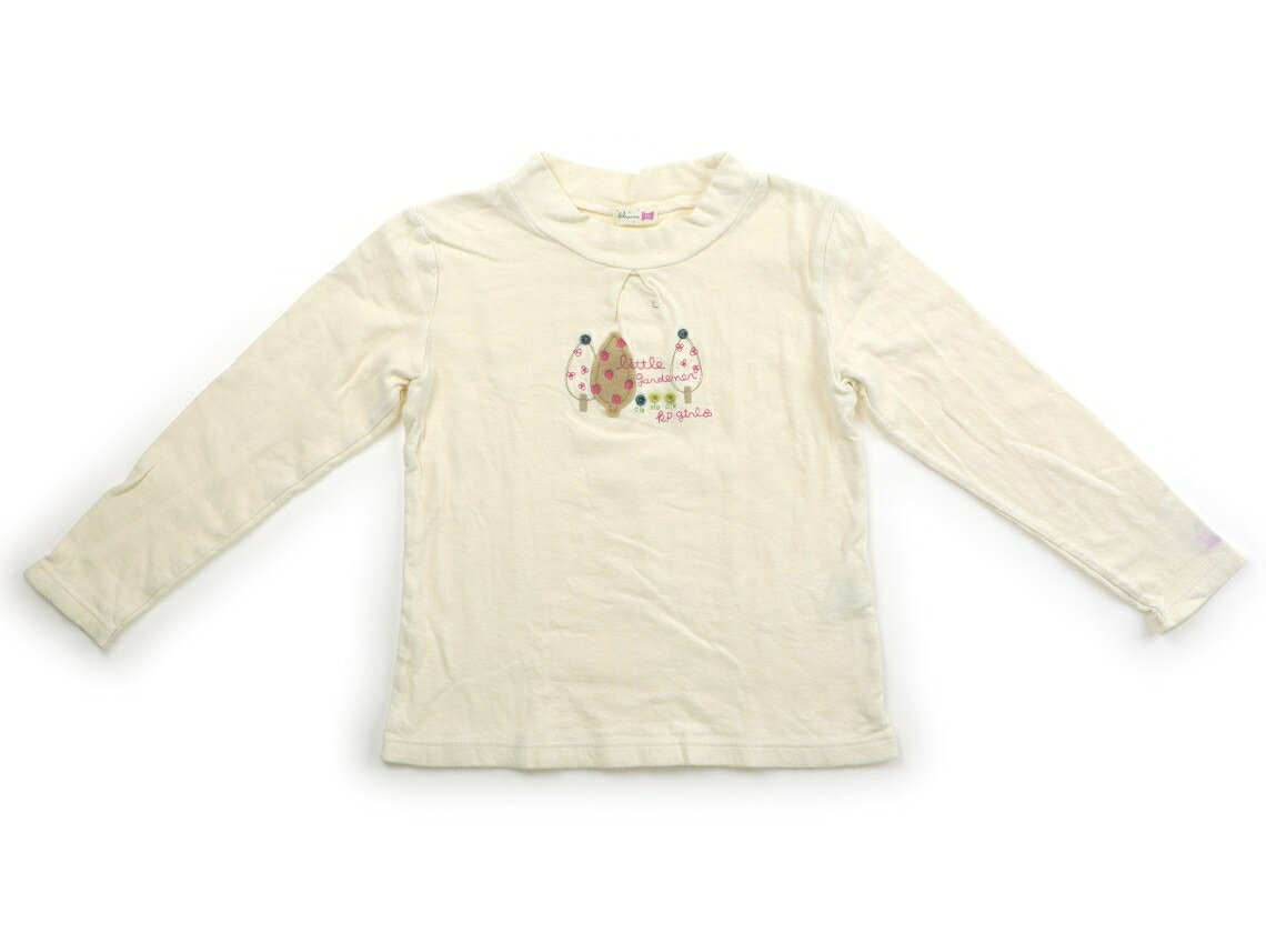 　ブランド 　Knit Planner(KP)(ニットプランナー（KP）) 　カテゴリー 　Tシャツ・カットソー 　サイズ 　120サイズ 　色 　アイボリー 　状態 　★★（返品不可） 　記名 　なし 　ジャンル 　Girl 袖広範囲にペン汚れあり。色褪せと毛羽立ちがありますが、普段使いにいかがでしょうか。 ＊【状態】【サイズ】に関しての詳しい説明はこちら