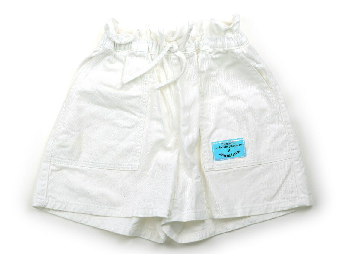 ジェニィ JENNI キュロット 160 女の子 ホワイト 子供服 ベビー服 キッズ アウトレット ユーズド 【中..