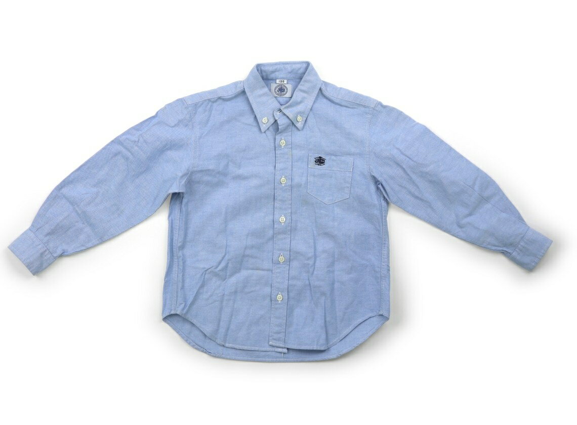 Jプレス J.PRESS シャツ・ブラウス 120 男の子 ライトブルー 子供服 ベビー服 キッズ アウトレット ユーズド 【中古】キッズ・ベビー・マタニティ