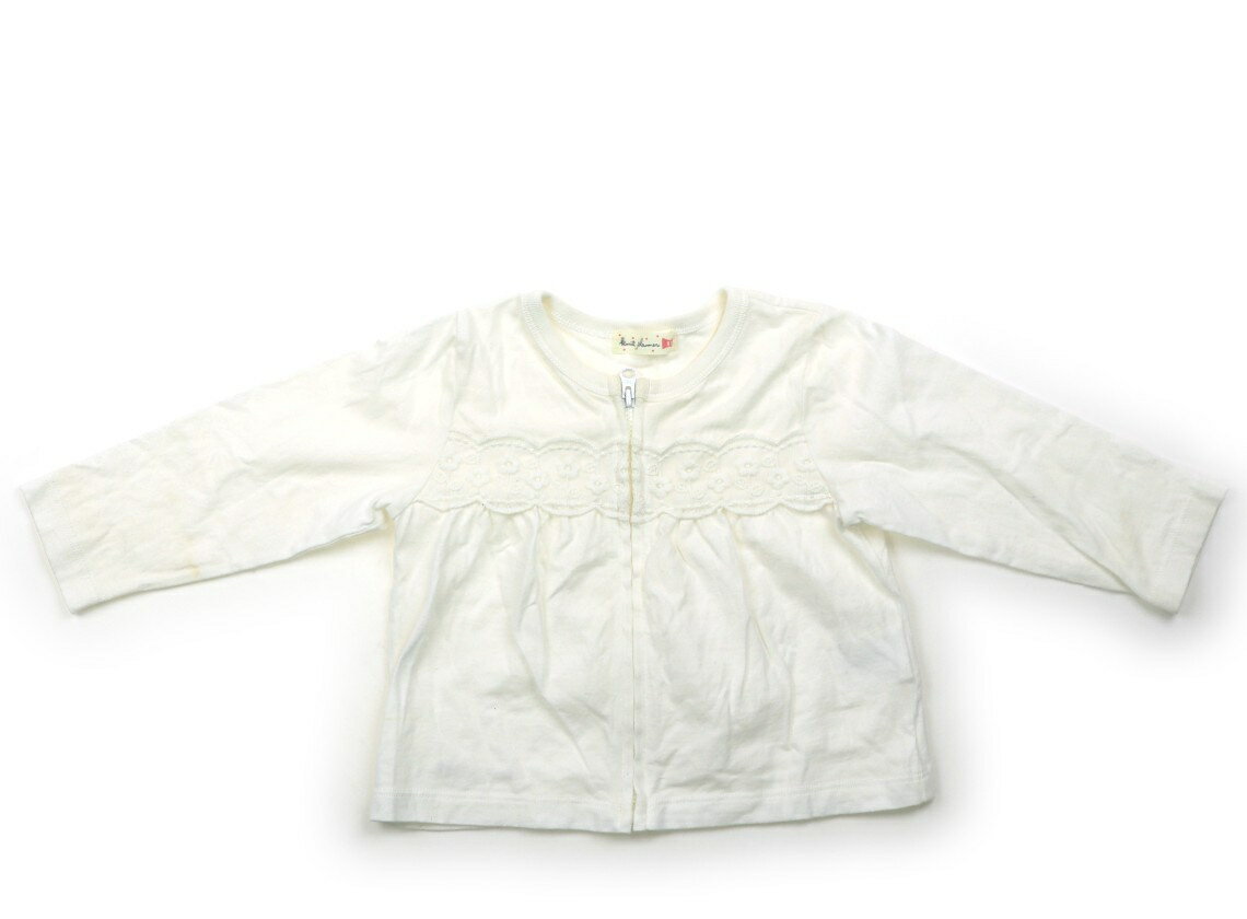 ニットプランナー（KP） Knit Planner(KP) カーディガン 80 女の子 アイボリー 子供服 ベビー服 キッズ..