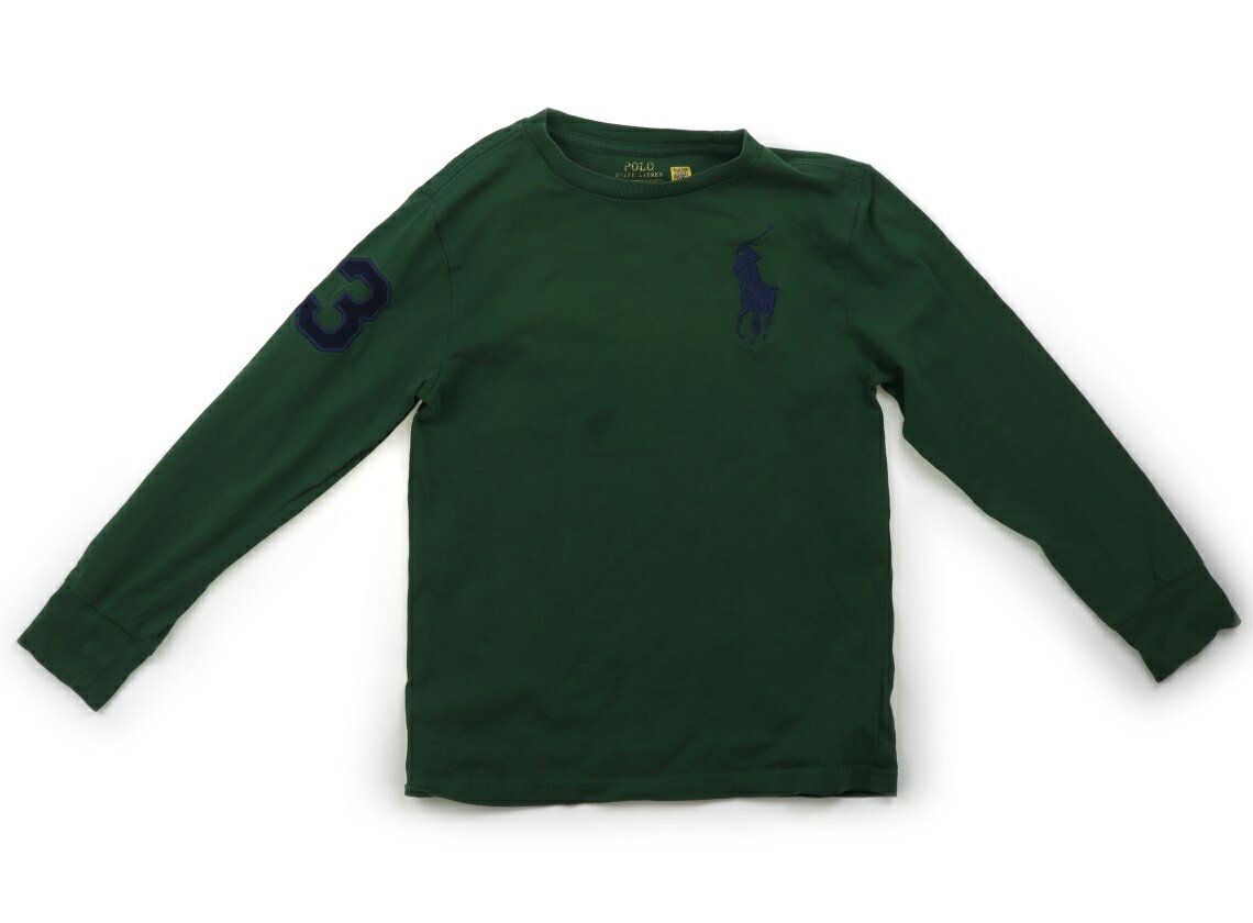 ポロラルフローレン POLO RALPH LAUREN Tシャツ・カットソー 140 男の子 グリーン 子供服 ベビー服 キッズ アウトレット ユーズド 【中古】キッズ・ベビー・マタニティ