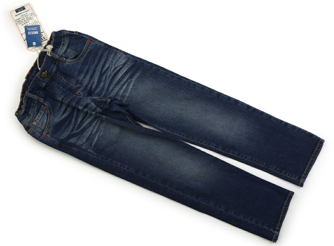 ブリーズ BREEZE ジーンズ 140 男の子 ブルー 子供服 ベビー服 キッズ アウトレット ユーズド 【中古】キッズ・ベビー・マタニティ(4.0)