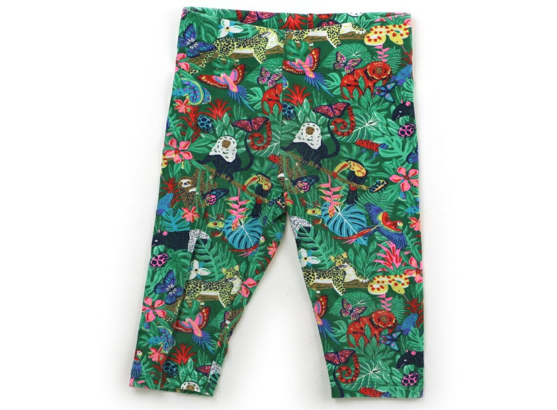 ボーデン Mini Boden レギンス 100 女の子 グリーン・総柄 子供服 ベビー服 キッズ アウトレット ユーズド 【中古】キッズ・ベビー・マタニティ