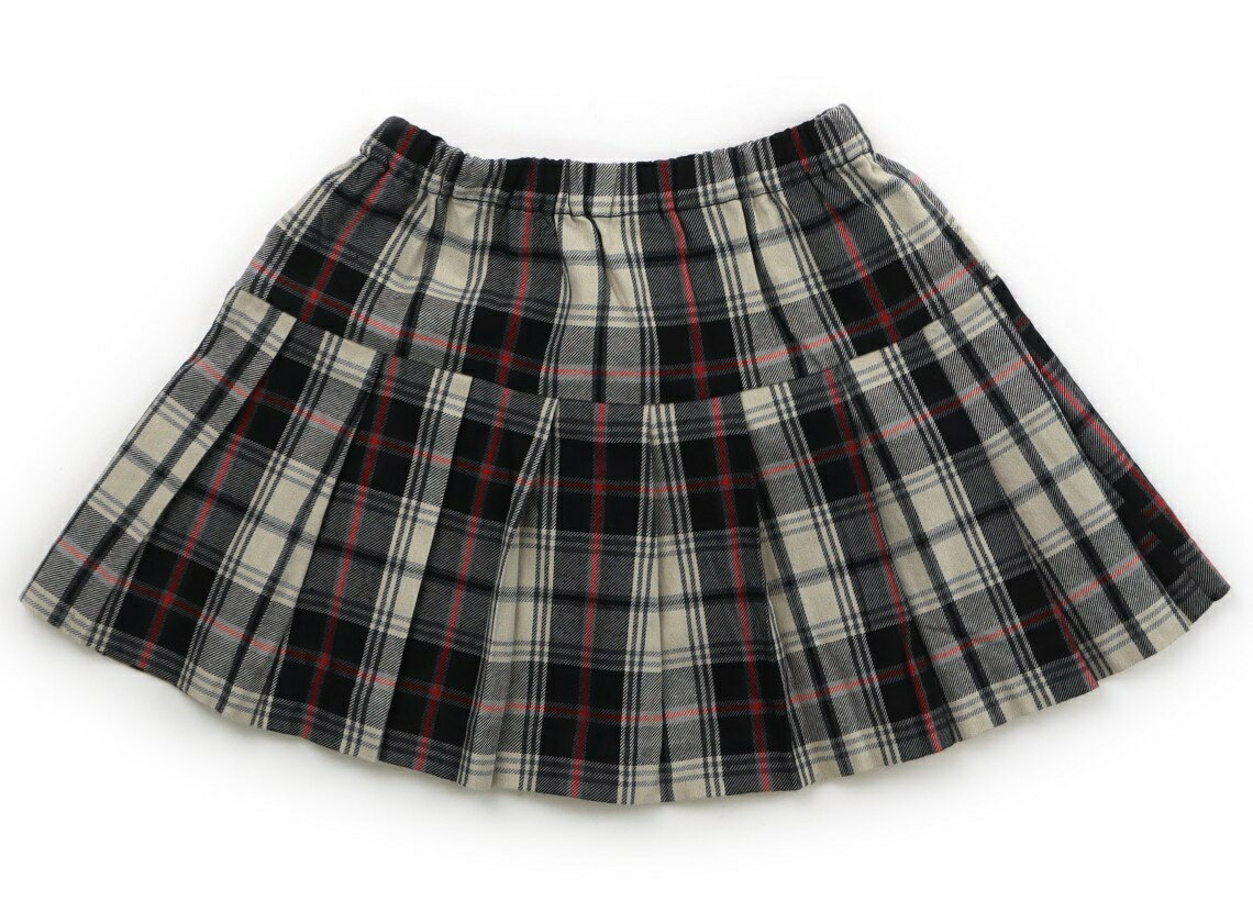 ザラ ZARA スカート 100 女の子 ブラック・ベージュ・チェック 子供服 ベビー服 キッズ アウトレット ユーズド 【中古】キッズ・ベビー..