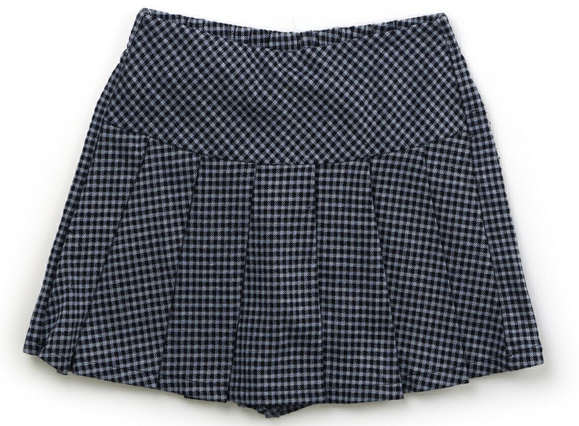 ザラ ZARA キュロット 160 女の子 ネイビー・ホワイトチェック 子供服 ベビー服 キッズ アウトレット ..