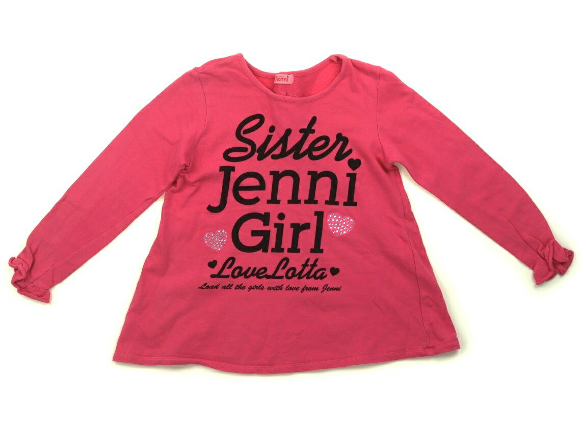 ジェニィ JENNI トレーナー プルオーバー 140 女の子 ピンク 子供服 ベビー服 キッズ アウトレット ユーズド 【中古】キッズ ベビー マタニティ