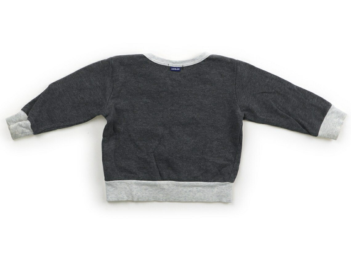 ニットプランナー（KP） Knit Planner(KP) トレーナー・プルオーバー 80 男の子 グレー 子供服 ベビー服 キッズ アウトレット ユーズド 【中古】キッズ・ベビー・マタニティ
