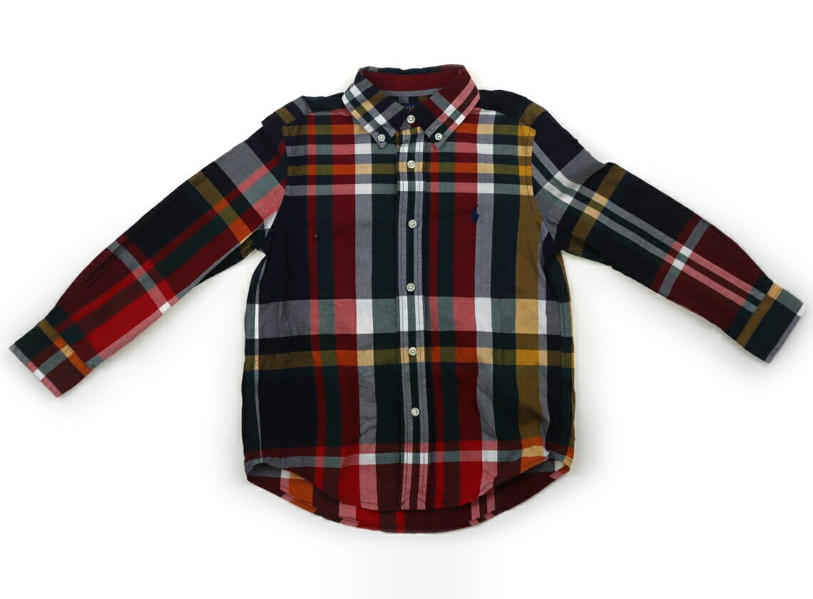 ポロラルフローレン POLO RALPH LAUREN シャツ・ブラウス 120 男の子 マルチチェック 子供服 ベビー服 キッズ アウトレット ユーズド 【中古】キッズ・ベビー・マタニティ