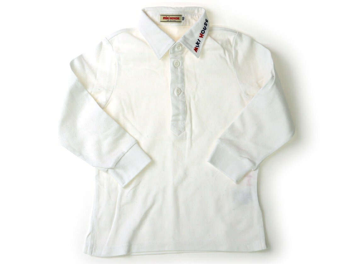 Other - ミキハウス miki HOUSE シャツ・ブラウス 100 男の子 白紺赤 子供服 ベビー服 キッズ アウトレット ユーズド 【中古】キッズ・ベビー・マタニティ