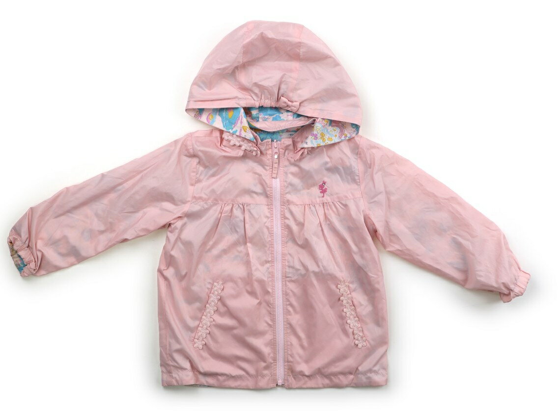 ニットプランナー（KP） Knit Planner(KP) ブルゾン・Gジャン 110 女の子 パステルピンク/ブルー系風景 子供服 ベビー服 キッズ アウトレット ユーズド 【中古】キッズ・ベビー・マタニティ