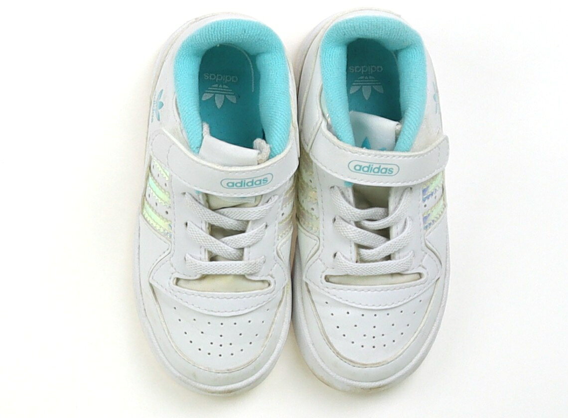 Shoes - アディダス Adidas スニーカー 靴14cm〜 女の子 白・ミントグリーン 子供服 ベビー服 キッズ アウトレット ユーズド 【中古】キッズ・ベビー・マタニティ
