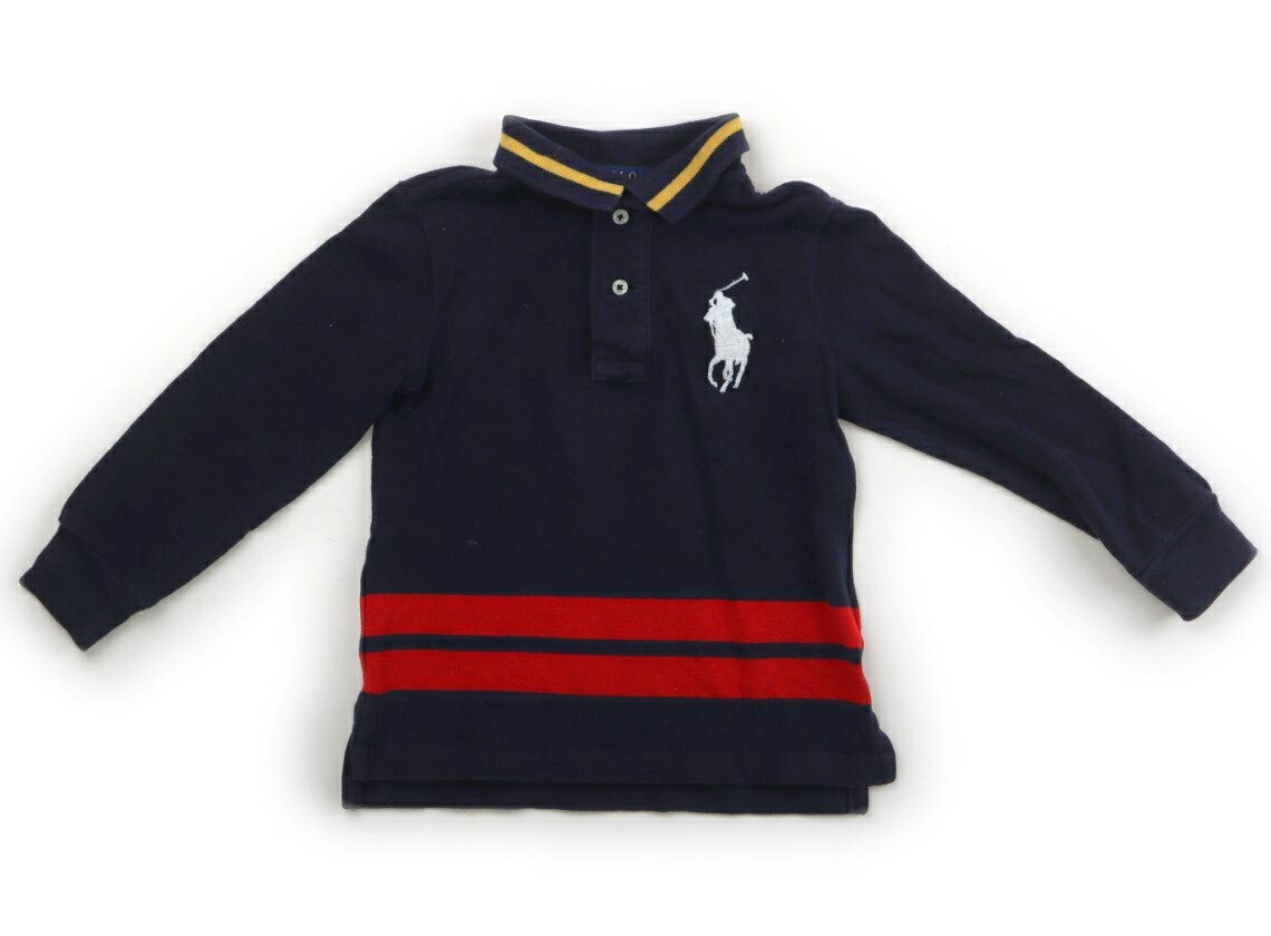 ポロラルフローレン POLO RALPH LAUREN ポロシャツ 100 男の子 ネイビー・レッド 子供服 ベビー服 キッズ アウトレット ユーズド 【中古】キッズ・ベビー・マタニティ