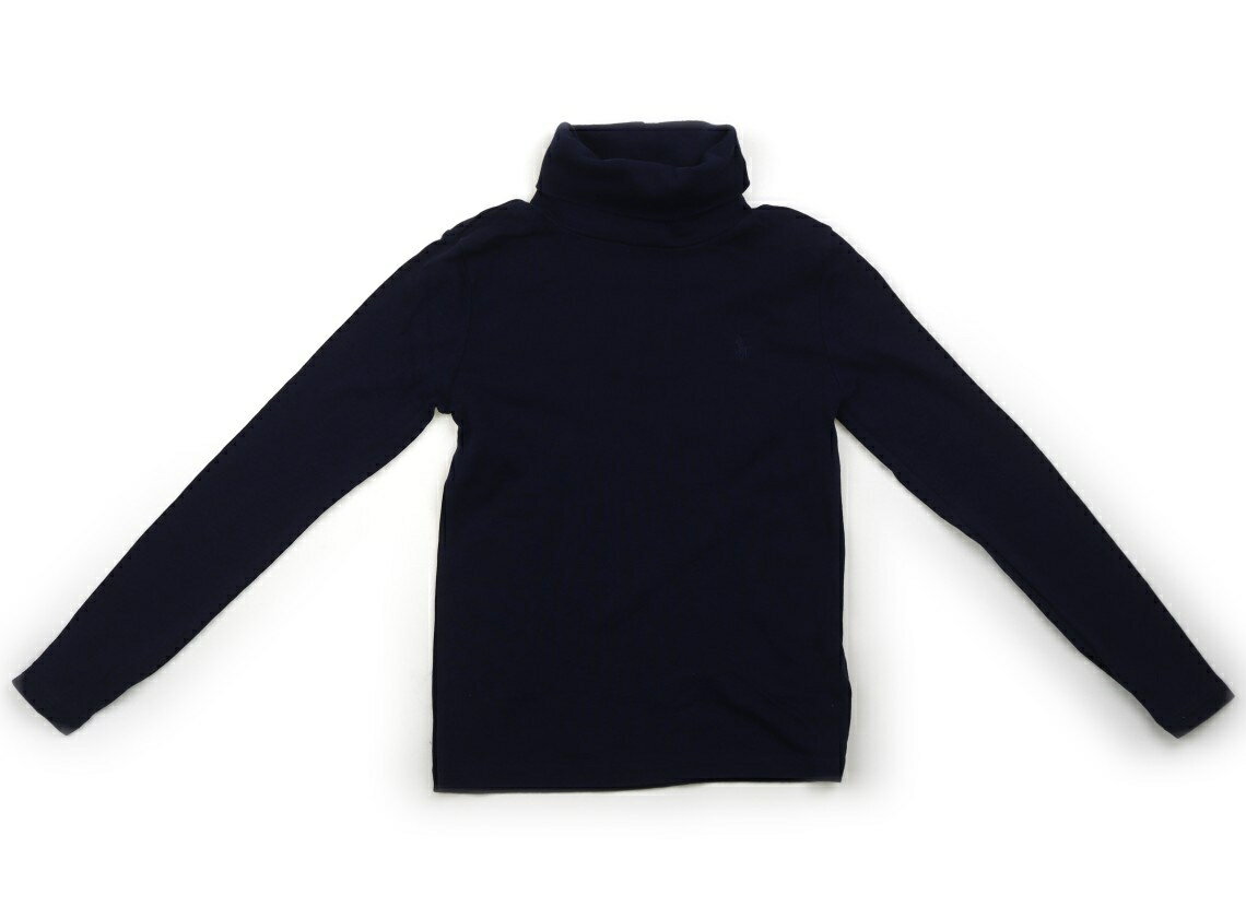 ポロラルフローレン POLO RALPH LAUREN Tシャツ・カットソー 120 男の子 ネイビー 子供服 ベビー服 キッズ アウトレット ユーズド 【中古】キッズ・ベビー・マタニティ