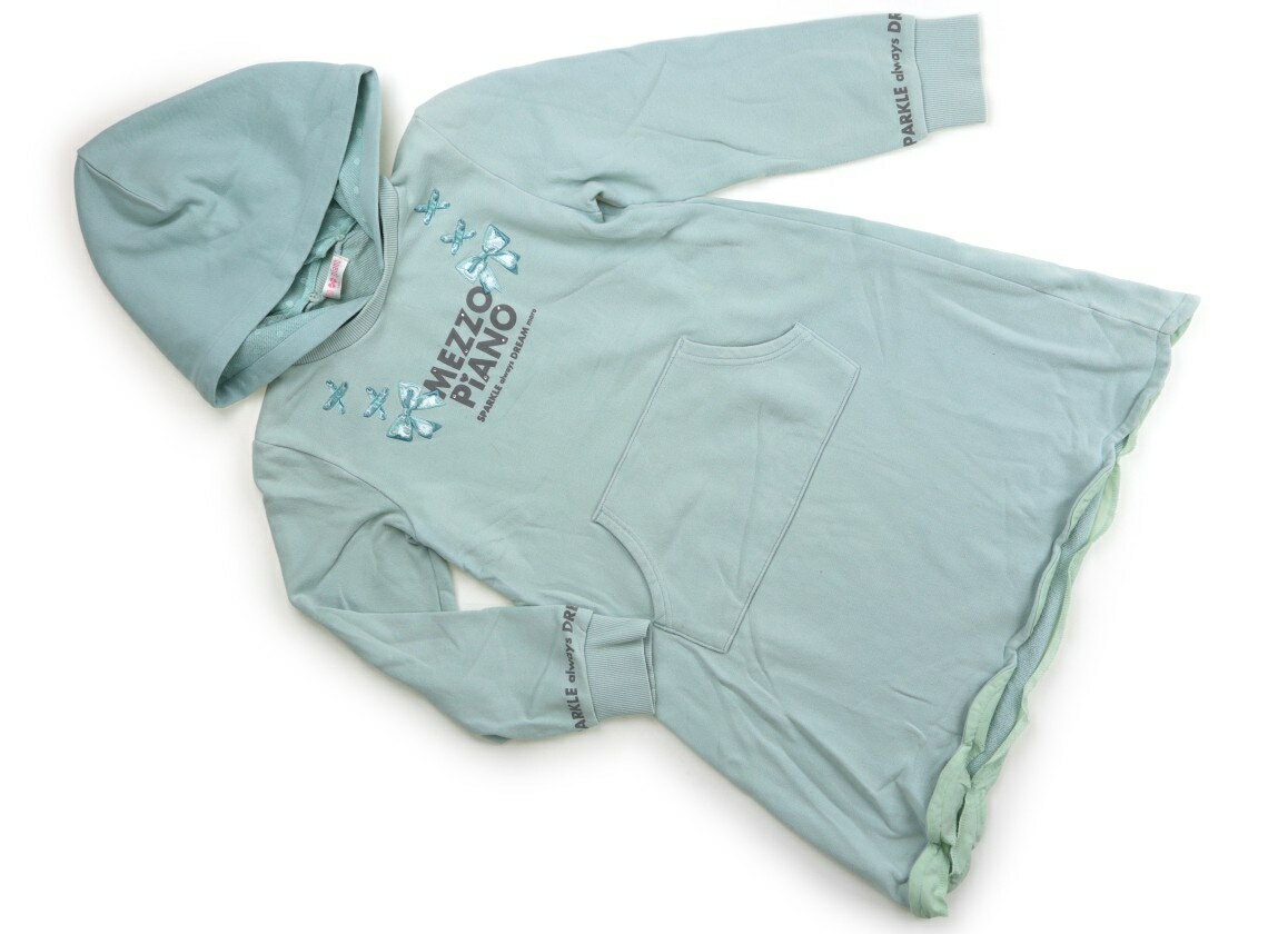 メゾピアノ mezzo piano ワンピース 140 女の子 ミントグリーン 子供服 ベビー服 キッズ アウトレット ユーズド 【中古】キッズ・ベビー・マタニティ