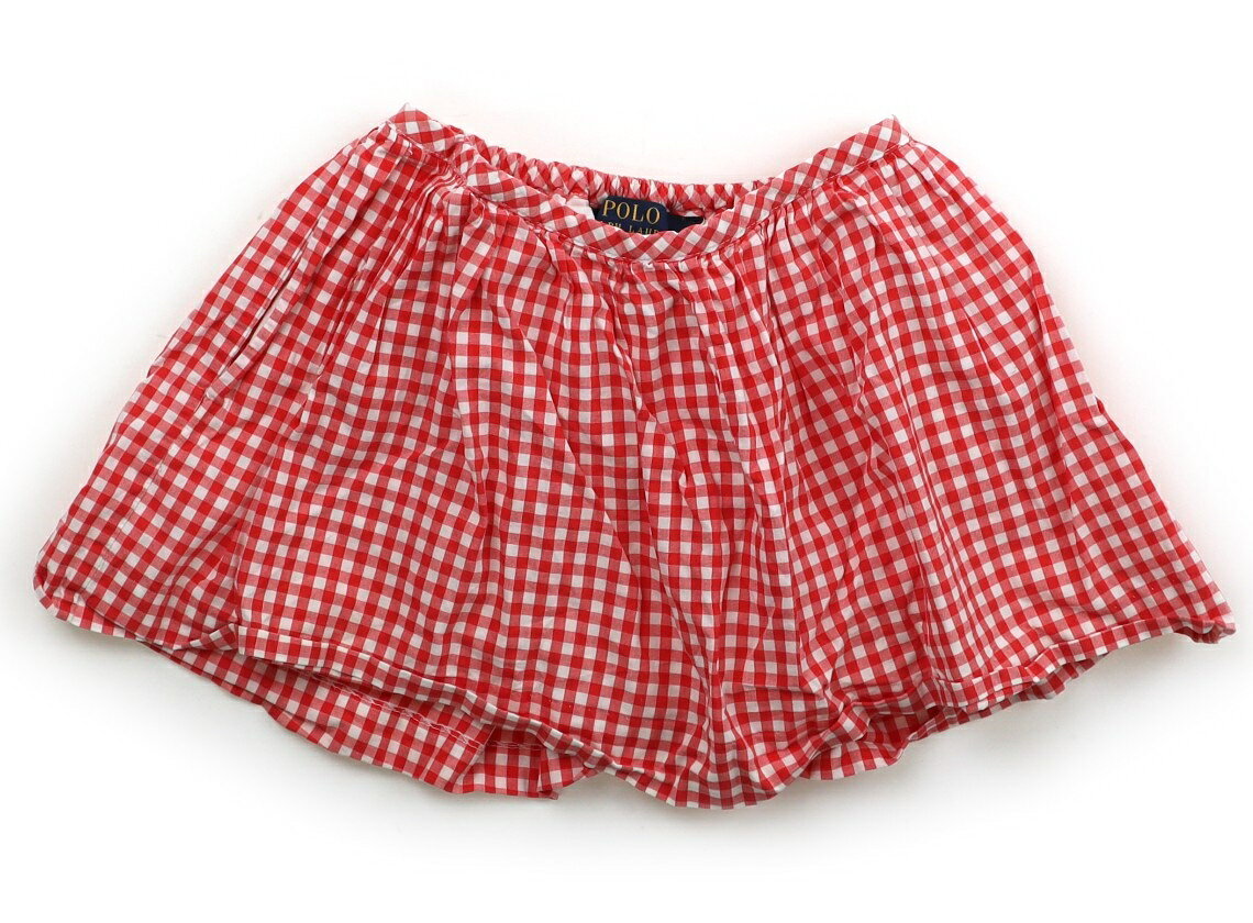 ポロラルフローレン POLO RALPH LAUREN スカート 110 女の子 レッド・ギンガムチェック 子供服 ベビー服 キッズ アウトレット ユーズド 【中古】キッズ・ベビー・マタニティ