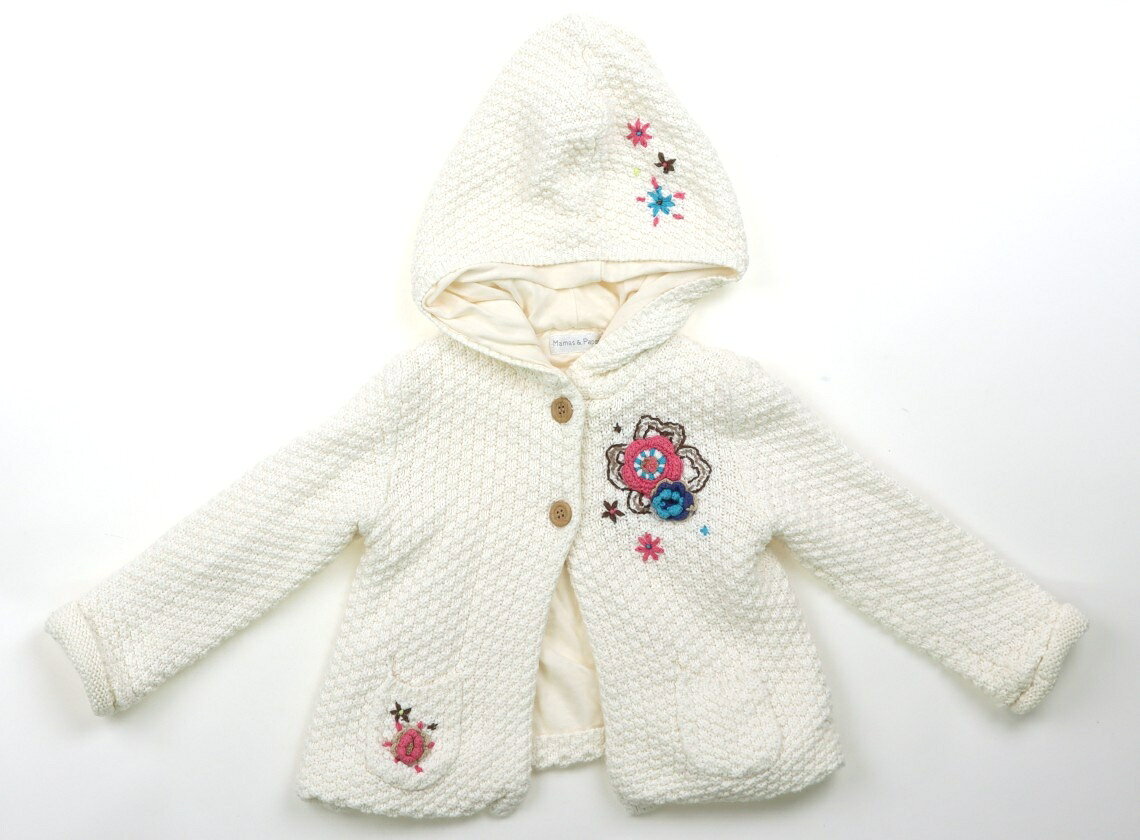 ママズ＆パパズ Mamas & Papas コート・ジャンパー 80 女の子 オフホワイト 子供服 ベビー服 キッズ アウトレット ユーズド 【中古】キッズ・ベビー・マタニティ