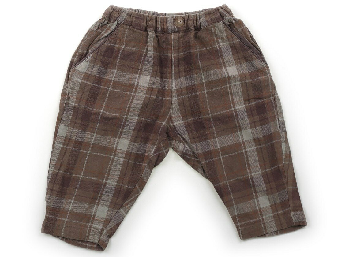 　ブランド 　apres les cours(アプレレクール) 　カテゴリー 　パンツ 　サイズ 　90サイズ 　色 　ブラウンチェック 　状態 　★★（返品不可） 　記名 　なし 　ジャンル 　Boy ウエストは総ゴム。全体に色あせ・毛羽...