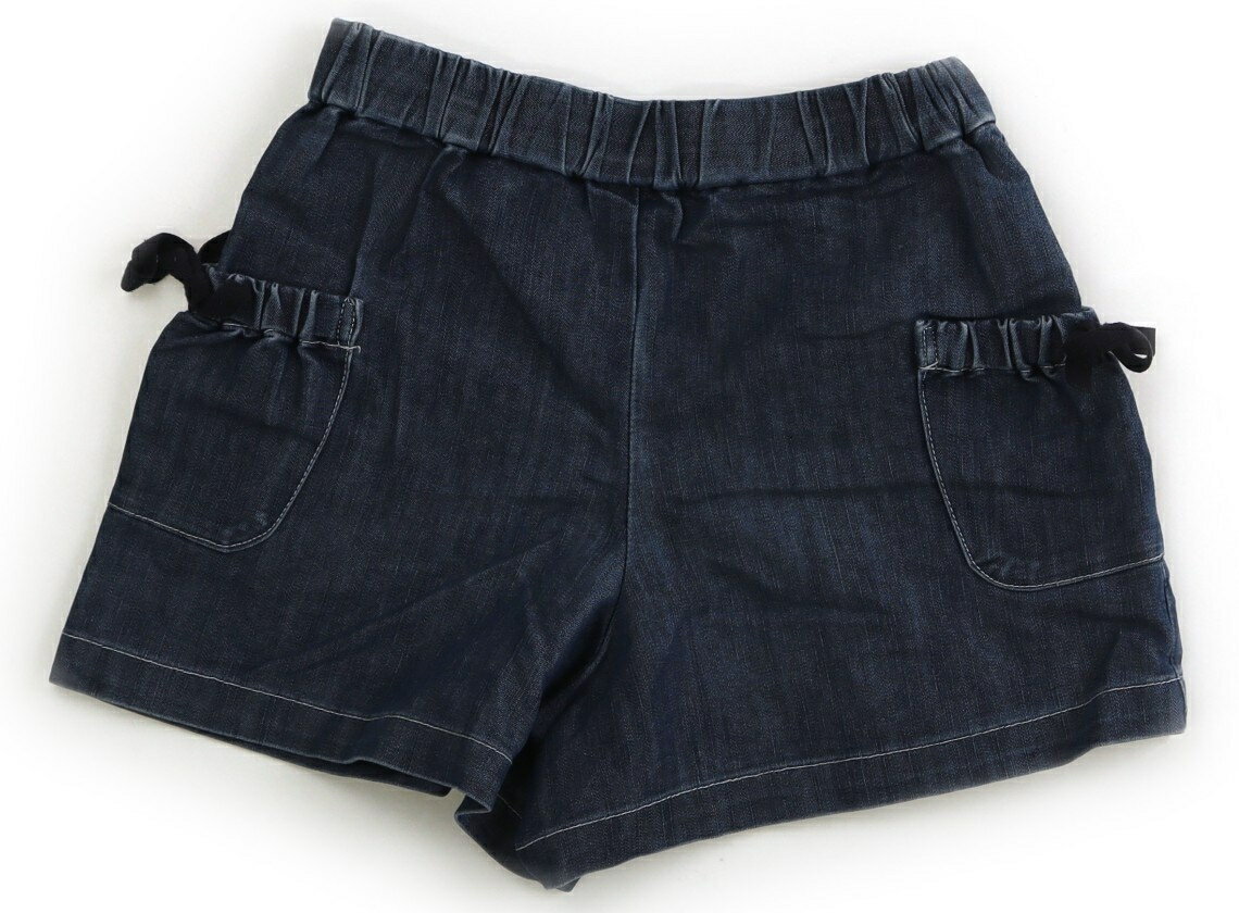 コムサフィユ COMME CA FILLE キュロット 110 女の子 ネイビー、リボン 子供服 ベビー服 キッズ アウト..