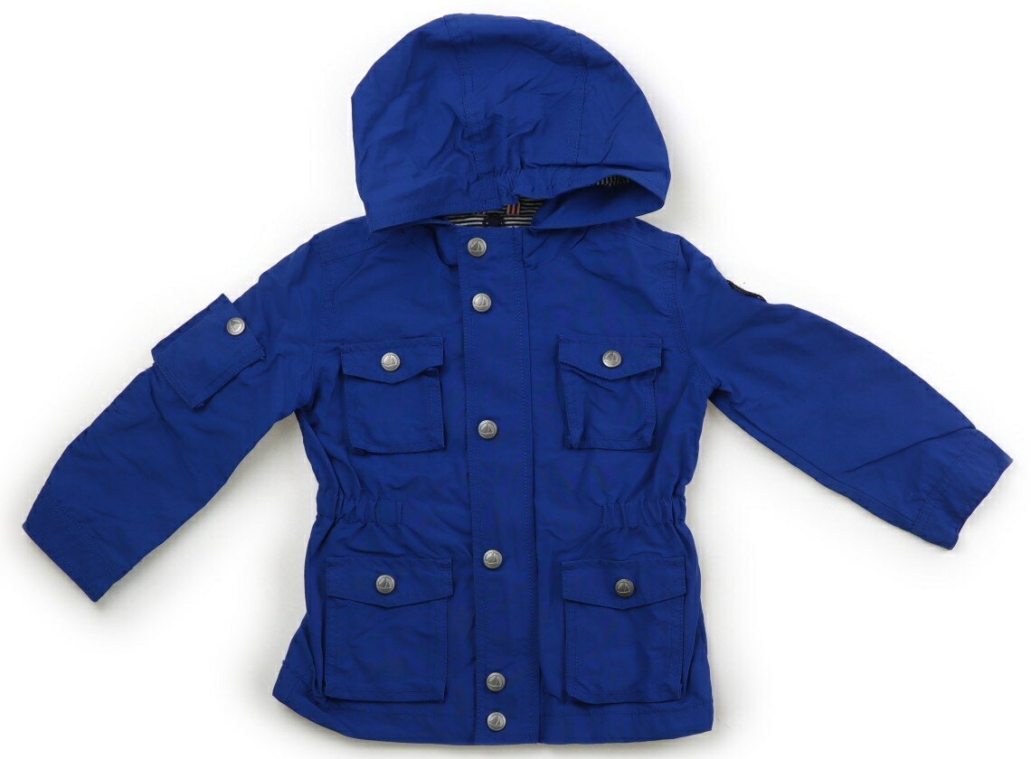 プチバトー PETIT BATEAU ブルゾン・Gジャン 95 男の子 ブルー 子供服 ベビー服 キッズ アウトレット ユーズド 【中古】キッズ・ベビー・マタニティ