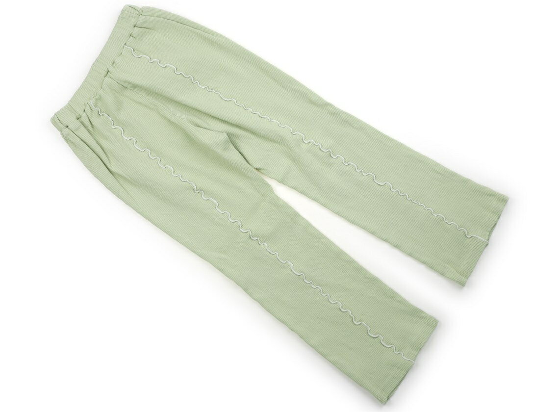 アプレレクール apres les cours スウェットパンツ 140 女の子 ペールグリーン・ホワイト 子供服 ベビー服 キッズ アウトレット ユーズド 【中古】キッズ・ベビー・マタニティ