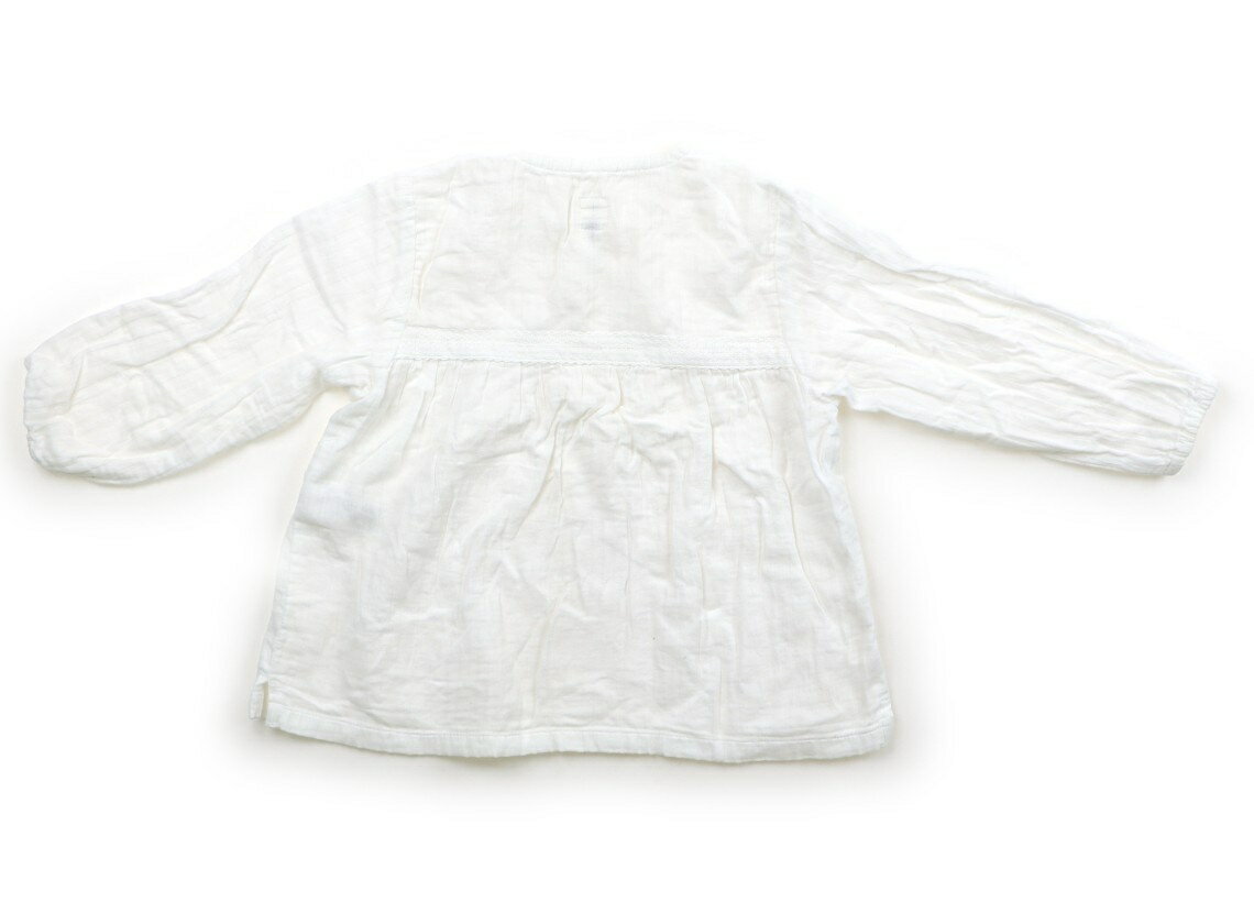 ユナイテッドアローズ UNITED ARROWS シャツ・ブラウス 100 女の子 オフ・ストライプ 子供服 ベビー服 キッズ アウトレット ユーズド 【中古】キッズ・ベビー・マタニティ