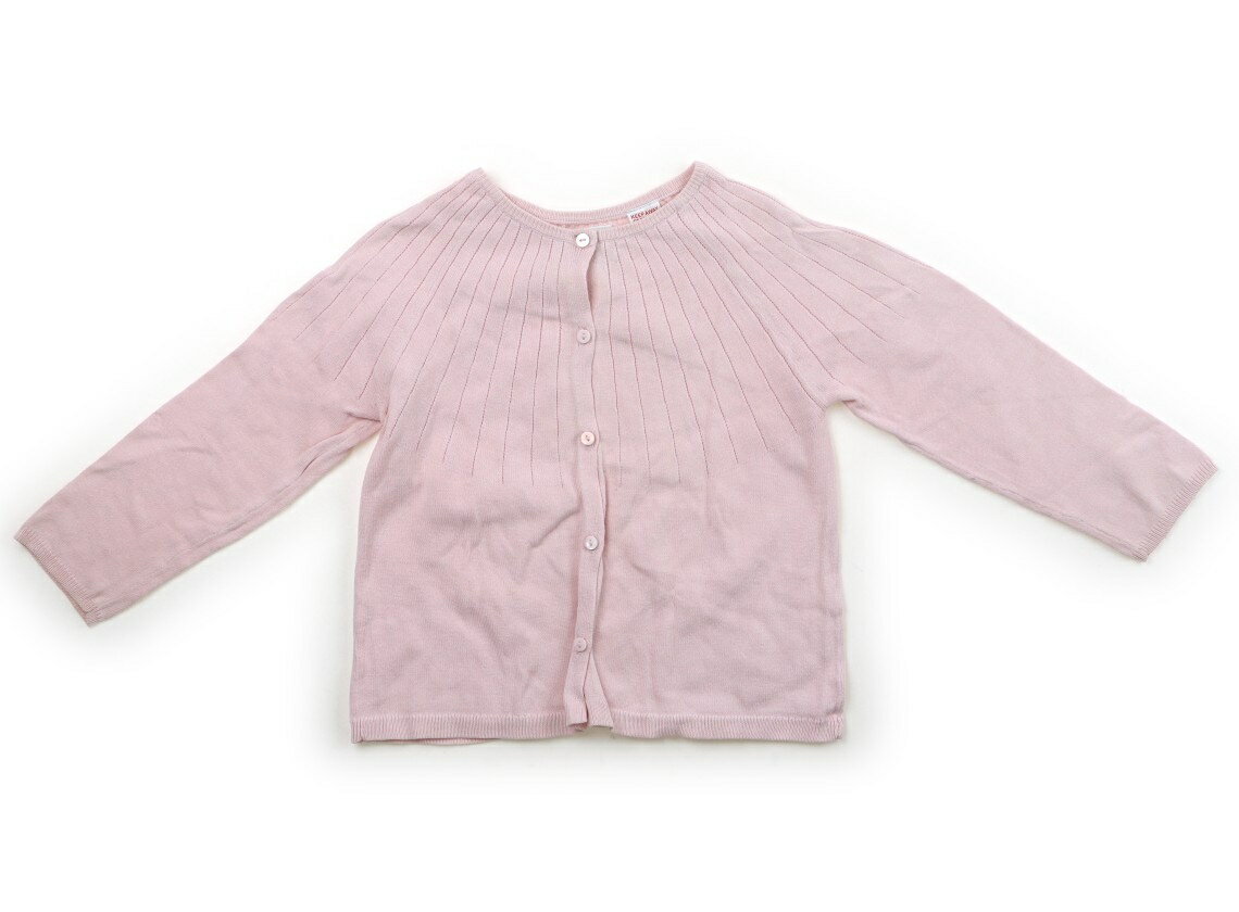 ザラ ZARA カーディガン 100 女の子 ライトピンク 子供服 ベビー服 キッズ アウト...