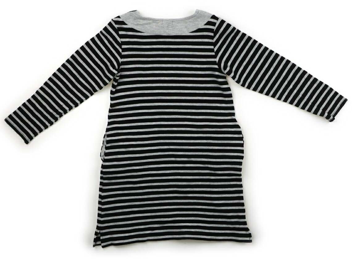 CarryOnのべべ BeBe ワンピース 130 女の子 グレー・ブラック 子供服 ベビー服 キッズ アウトレット ユーズド 【中古】キッズ・ベビー・マタニティ｜アングル2