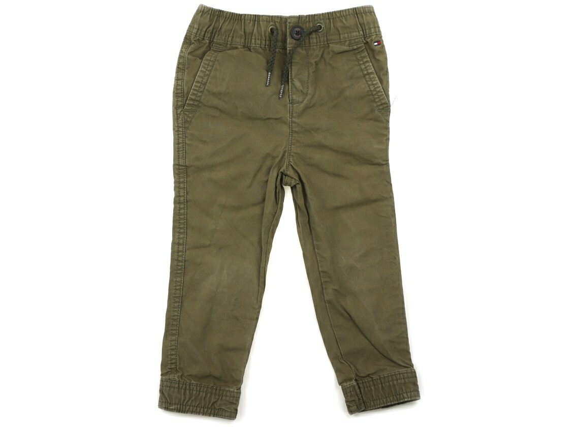 トミーヒルフィガー Tommy Hilfiger パンツ 90 男の子 カーキ 子供服 ベビー服 キッズ アウトレット ユーズド 【中古】キッズ・ベビー・マタニティ