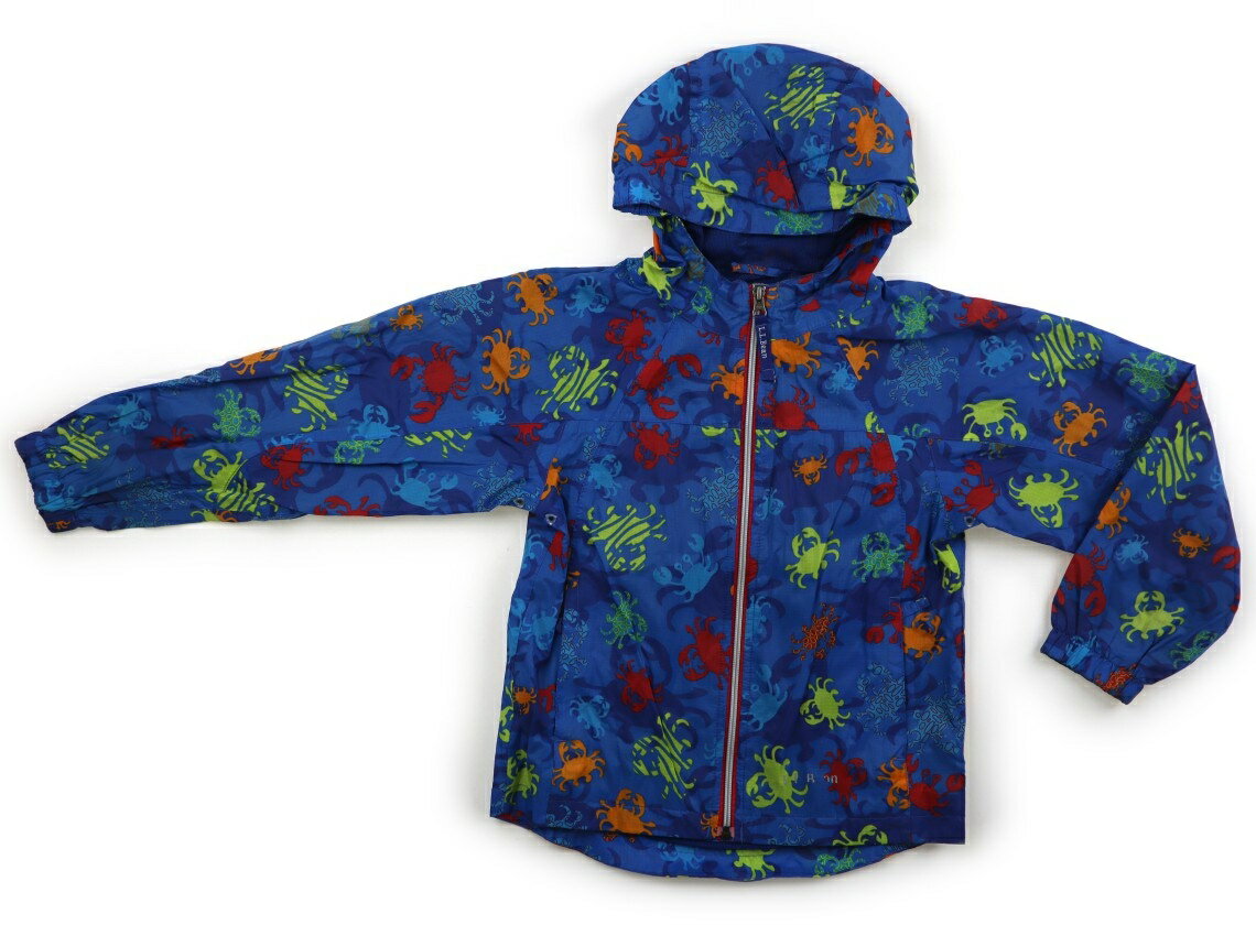 LLビーン L.L.Bean ブルゾン・Gジャン 130 男の子 青・柄 子供服 ベビー服 キッズ アウトレット ユーズド 【中古】キッズ・ベビー・マタニティ