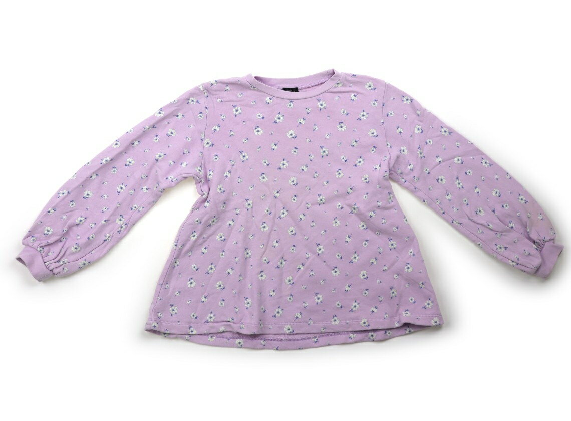 Rakuten - プティマイン petit main チュニック 130 女の子 パープル、花柄 子供服 ベビー服 キッズ アウトレット ユーズド 【中古】キッズ・ベビー・マタニティ